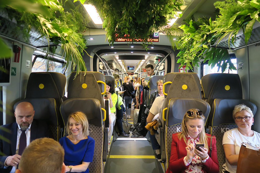 Zielony Wagon jako zapowiedź Festiwalu Kwiatów i Sztuki 