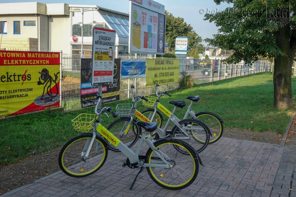 Nowe stacje  parkowania „BROM" – weź rower i jedź