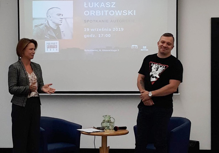 Spotkanie z Łukaszem Orbitowskim