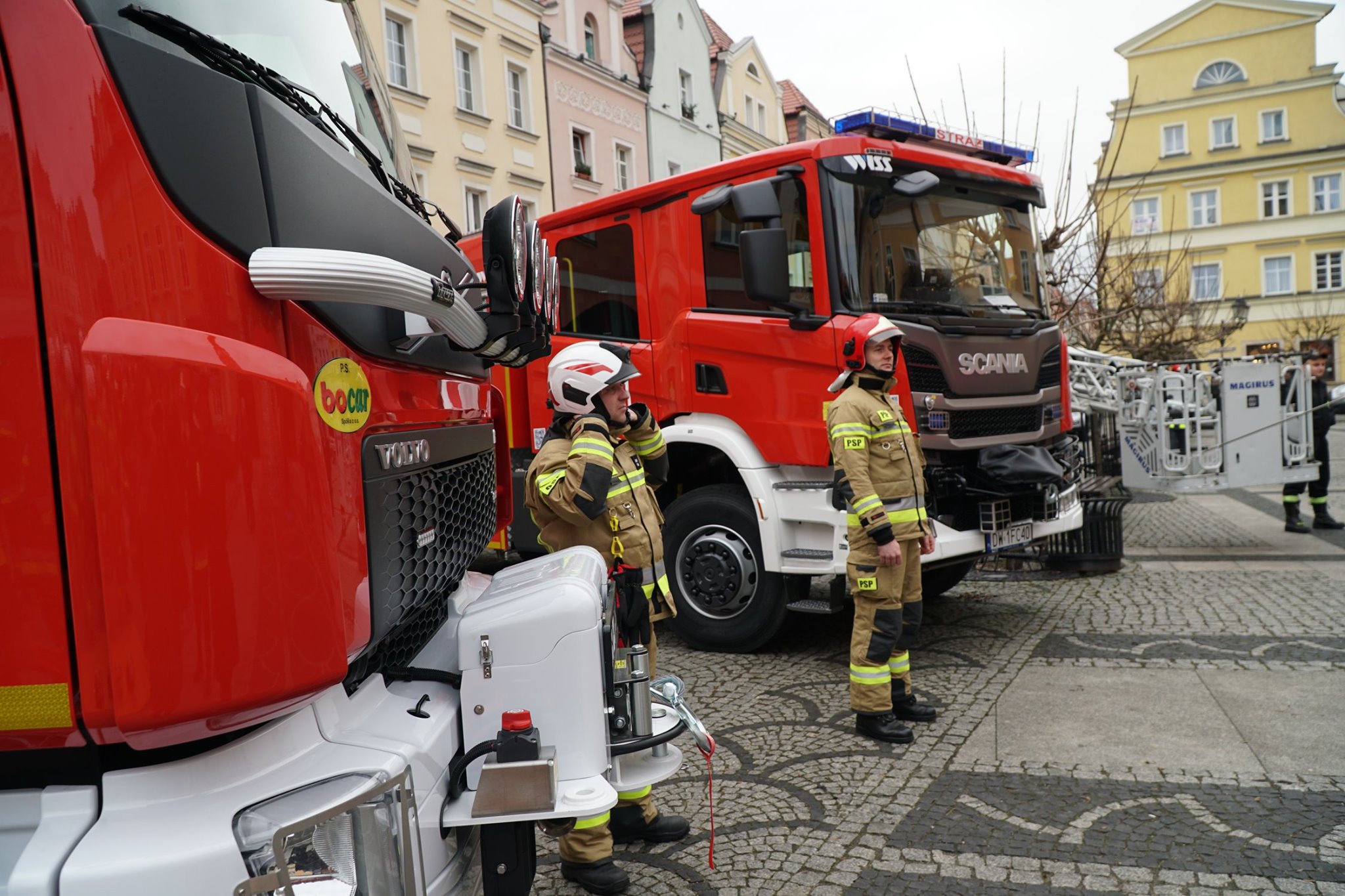 Sprzęt o wartości 1 865 000 zł trafił do strażaków z powiatu bolesławieckiego