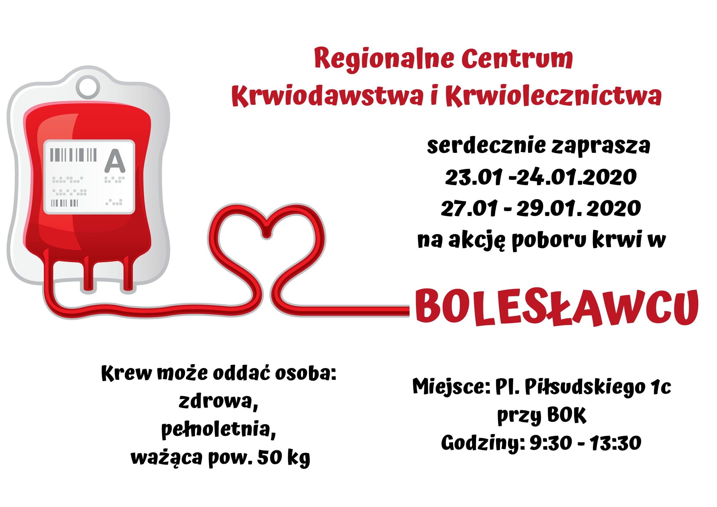 Akcja poboru krwi w Bolesławcu