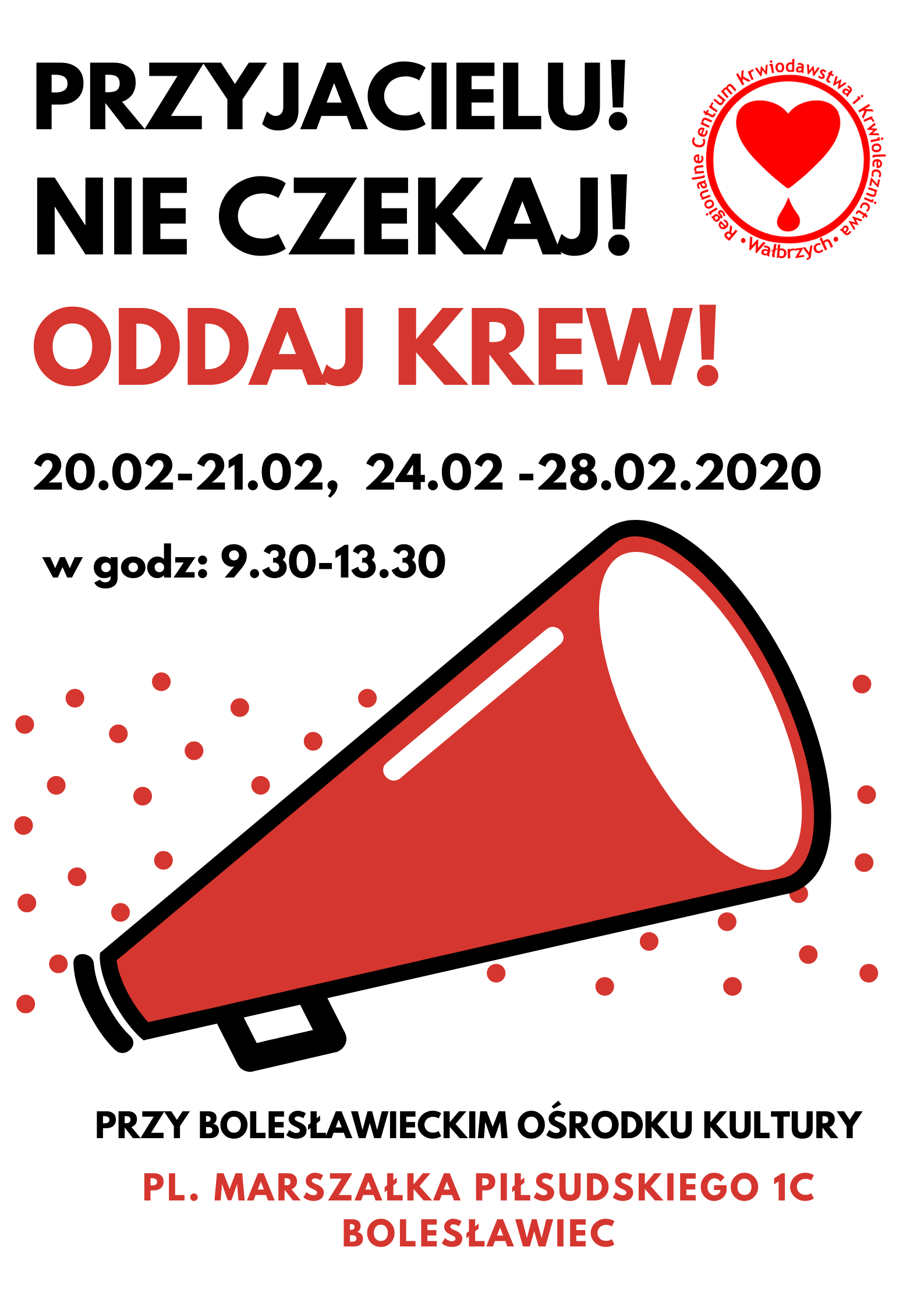 Akcja krwiodawstwa w Bolesławcu 