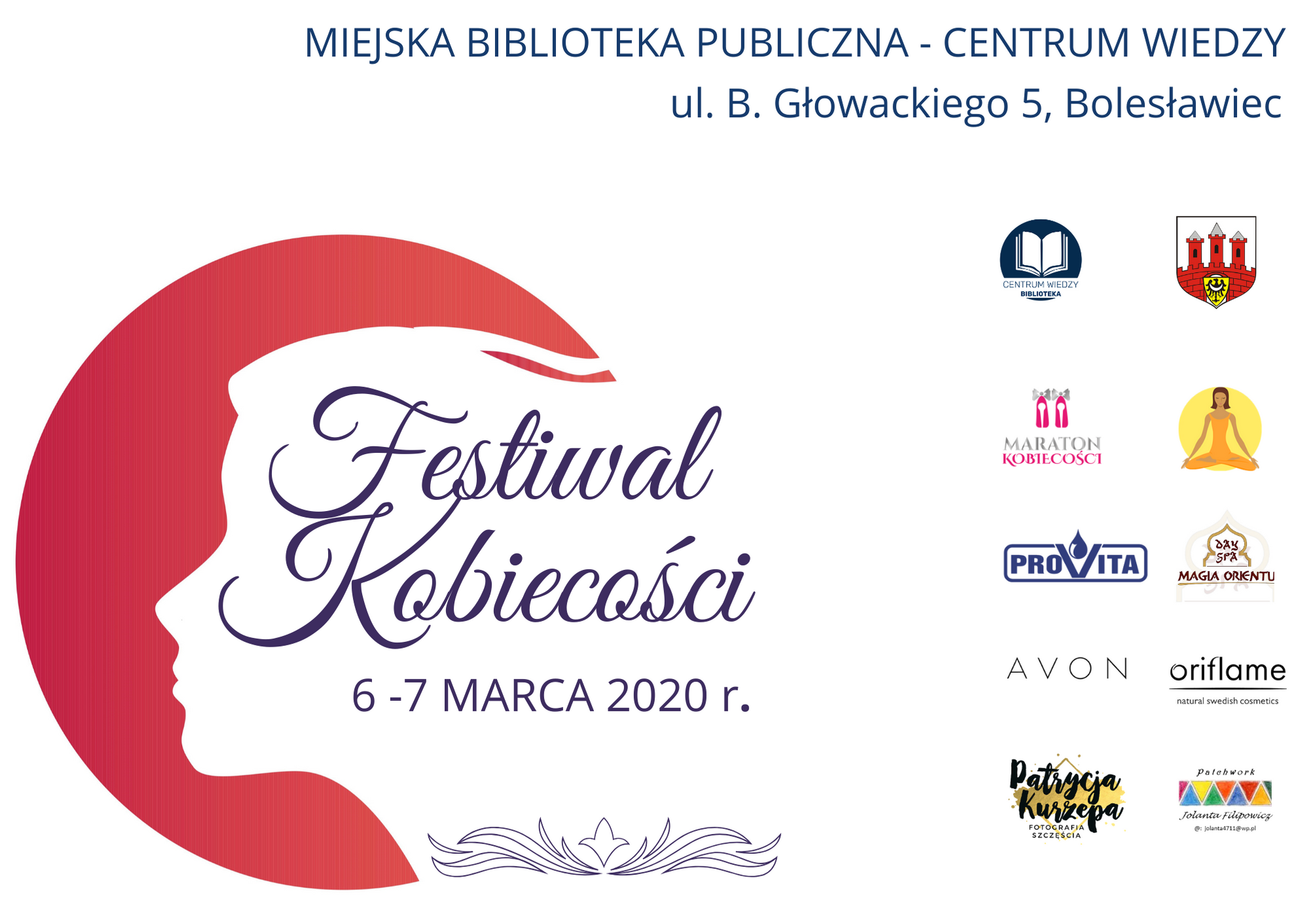 Festiwal Kobiecości 6-7 marca 2020 r.