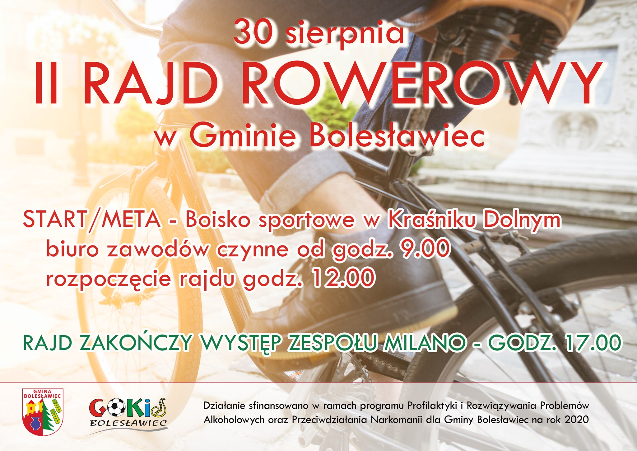 II  Rajd Rowerowy w Gminie Bolesławiec