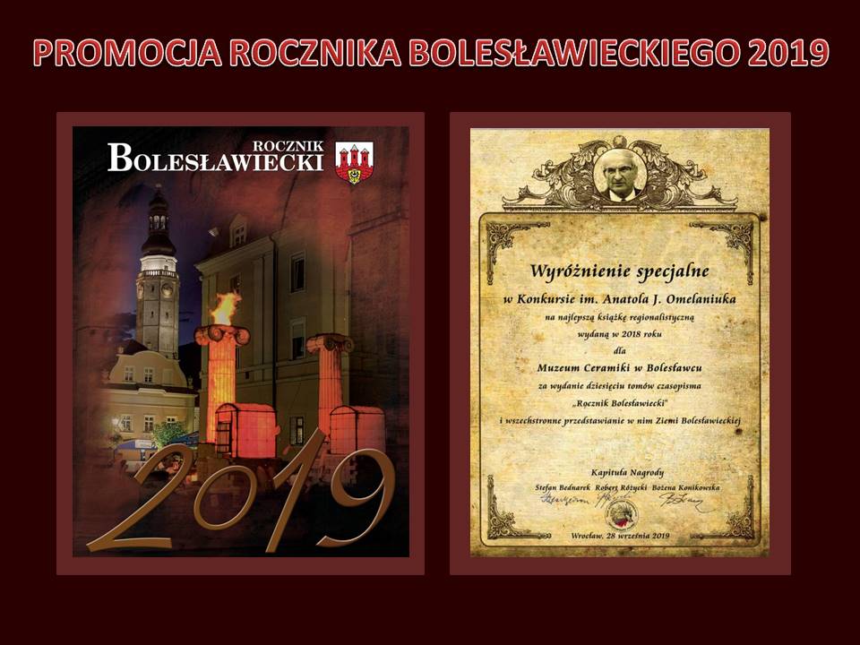 „Rocznik Bolesławiecki 2019” – promocja online