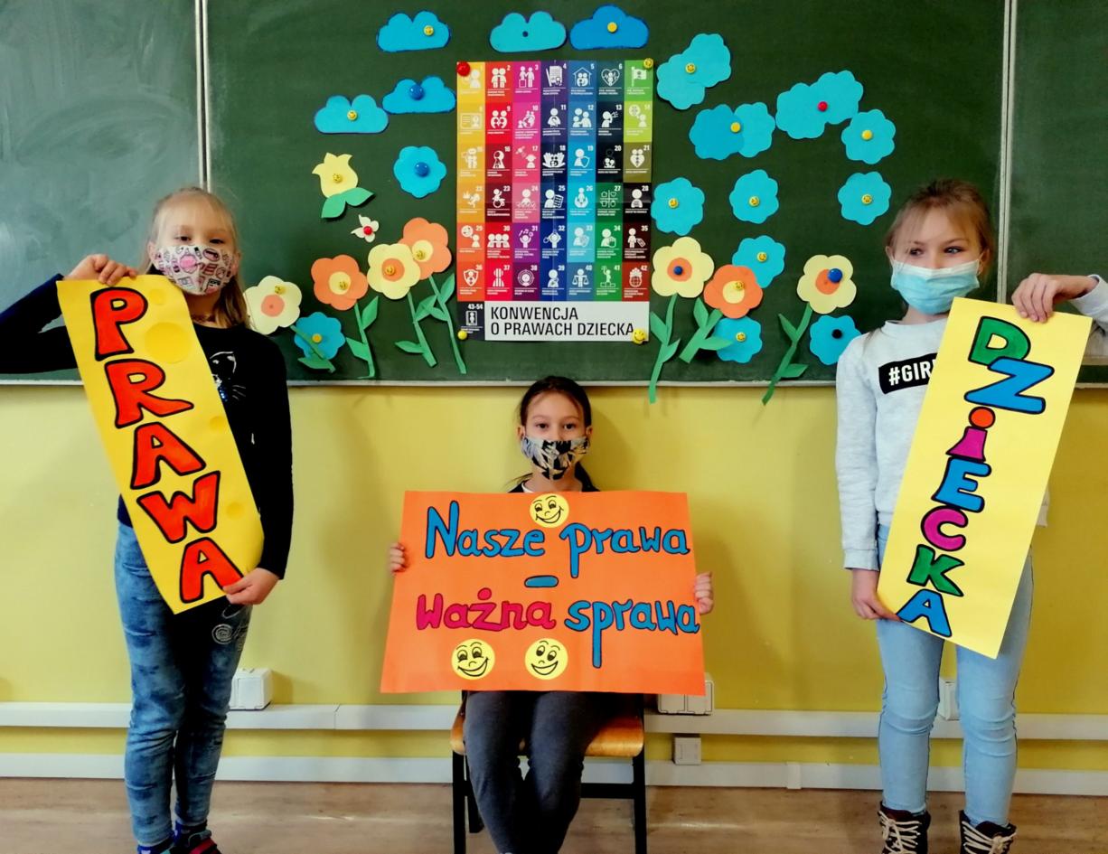 Podziękowania UNICEF-u dla Szkoły Podstawowej nr 3 w Bolesławcu