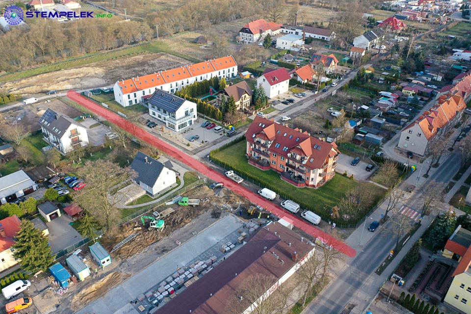 Budowa drogi przy ul. Nadrzecznej w Bolesławcu
