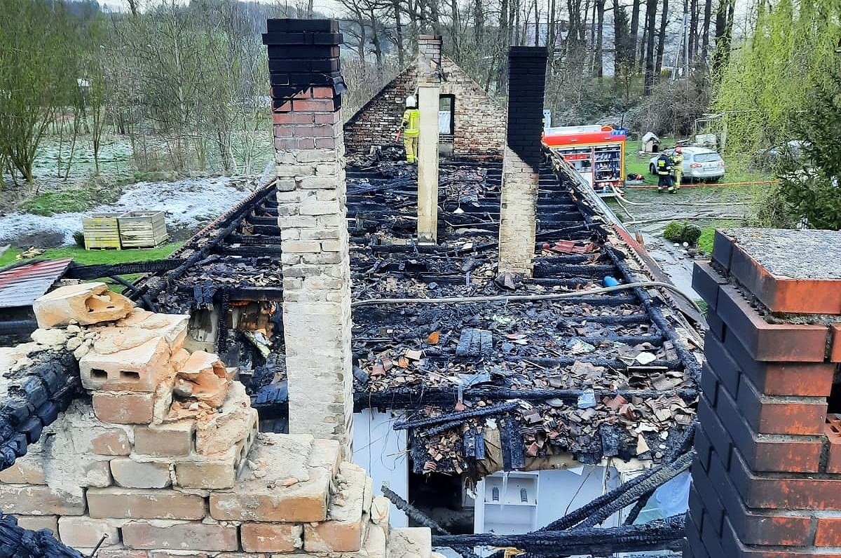 Pożar w Nowych Jaroszowicach - Potrzebna Pomoc