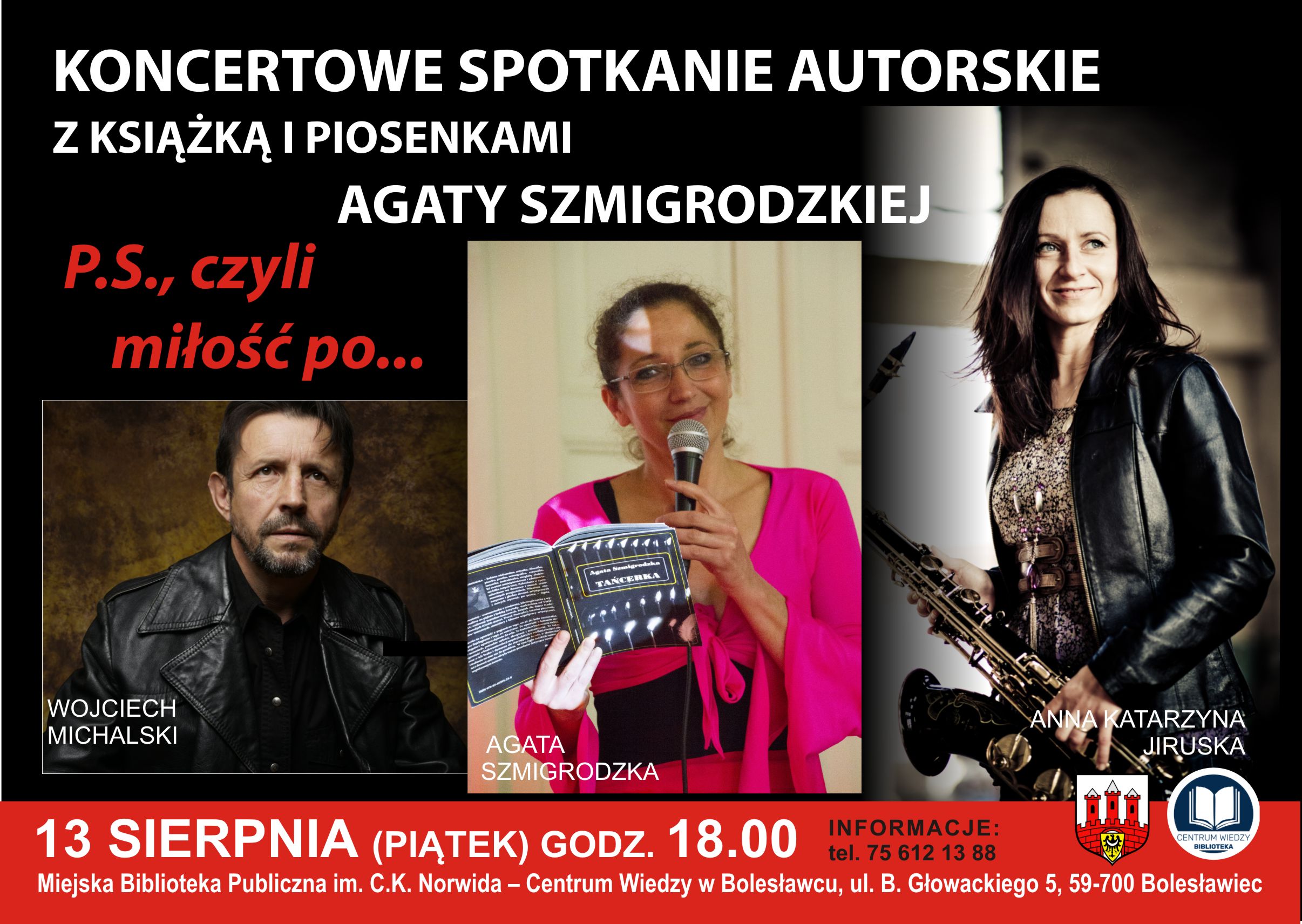 Spotkanie z książką i piosenkami Agaty Szmigrodzkiej