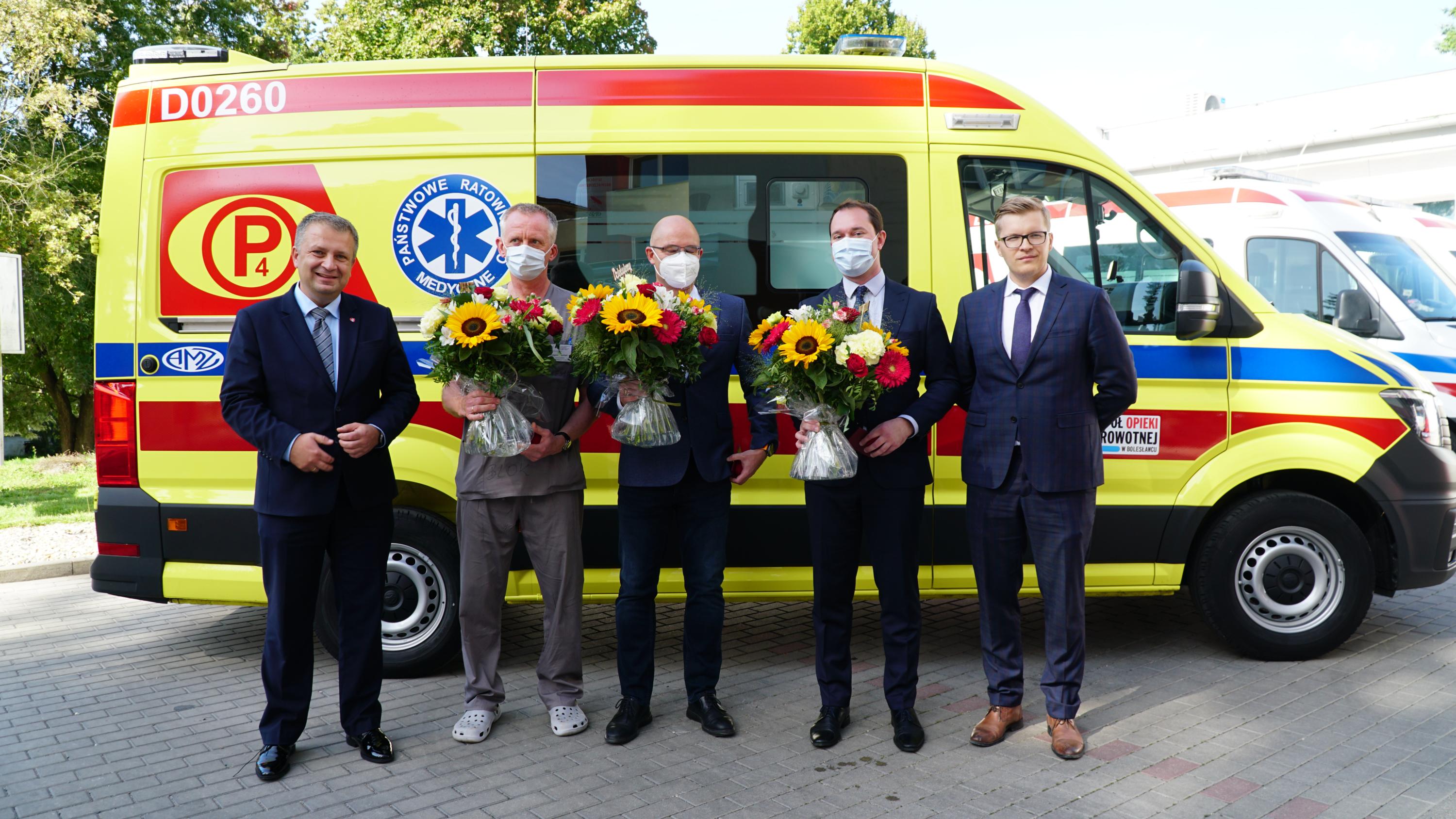 Nowy ambulans w Szpitalu Powiatowym w Bolesławcu