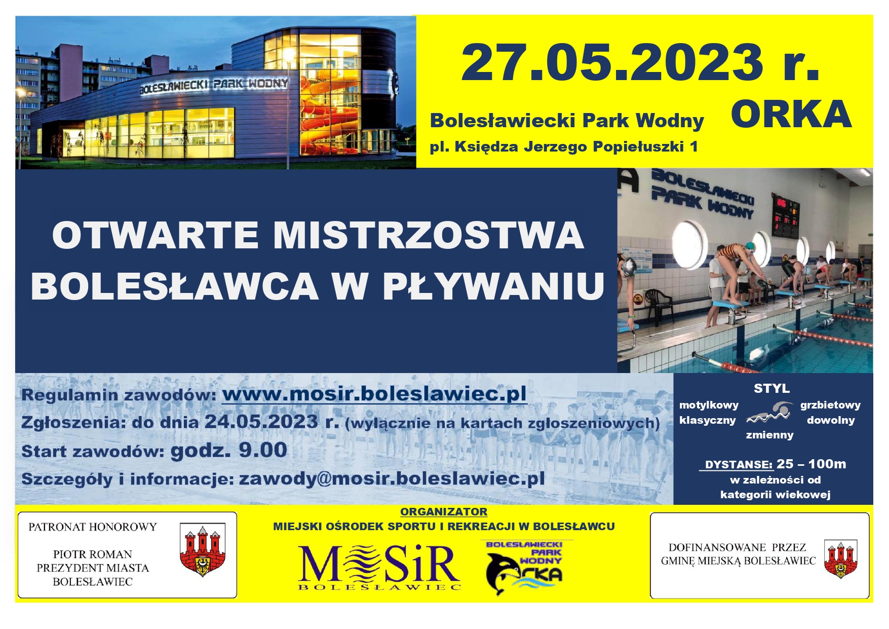 Otwarte Mistrzostwa Bolesławca w Pływaniu